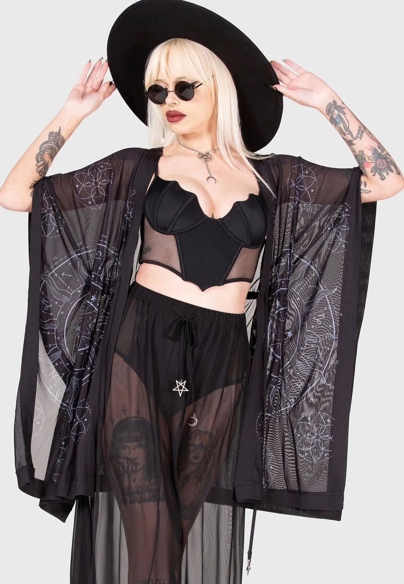 Killstar - Draconia Black - Kimono