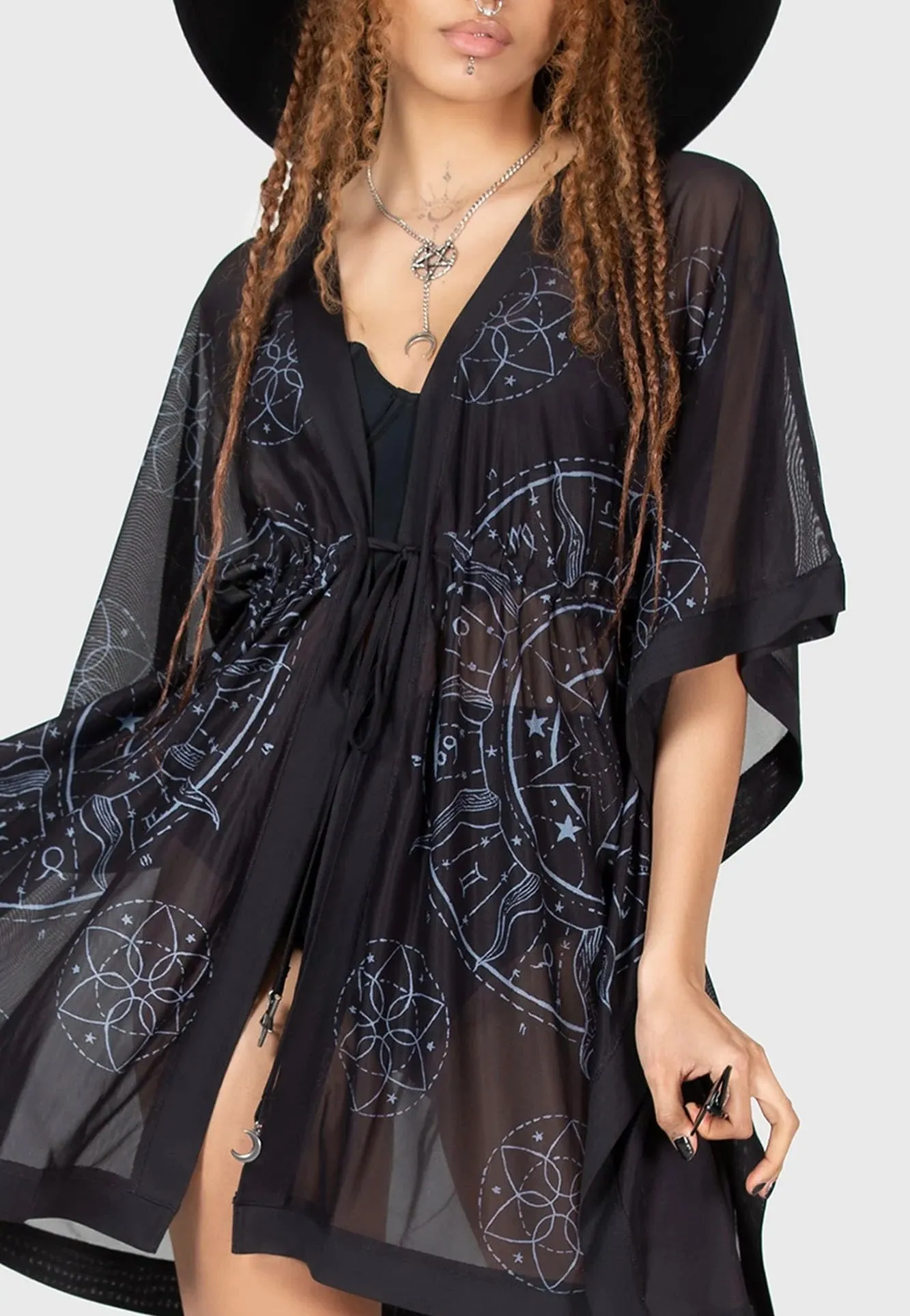 Killstar - Draconia Black - Kimono