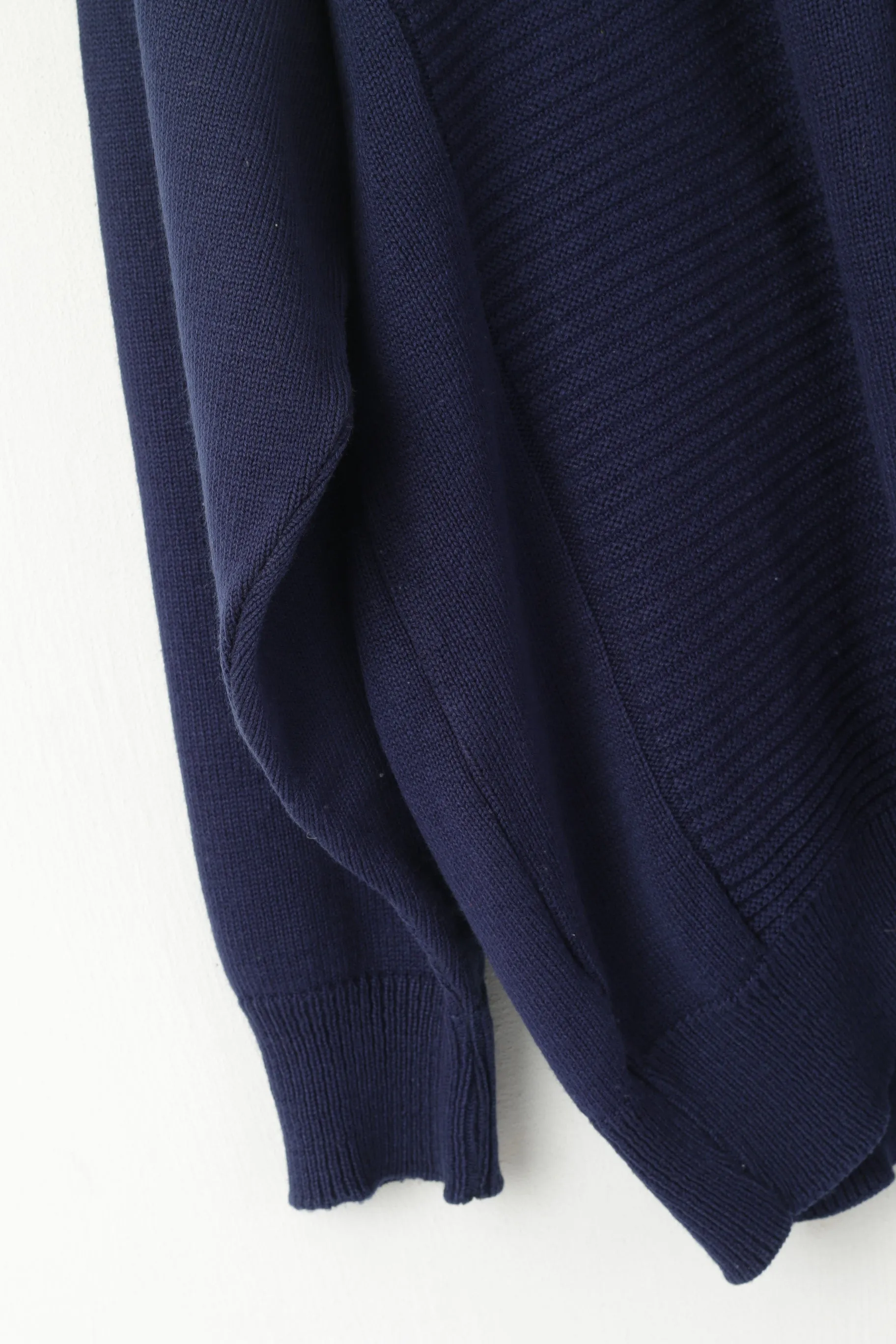 Lacoste Men XXL Jumper Navy Vintage 100% Cotton Crew Neck Classic Sweater