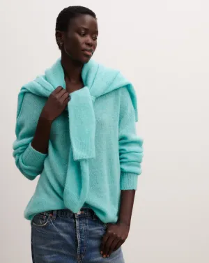 Light knit round neck pullover Eric Bompard