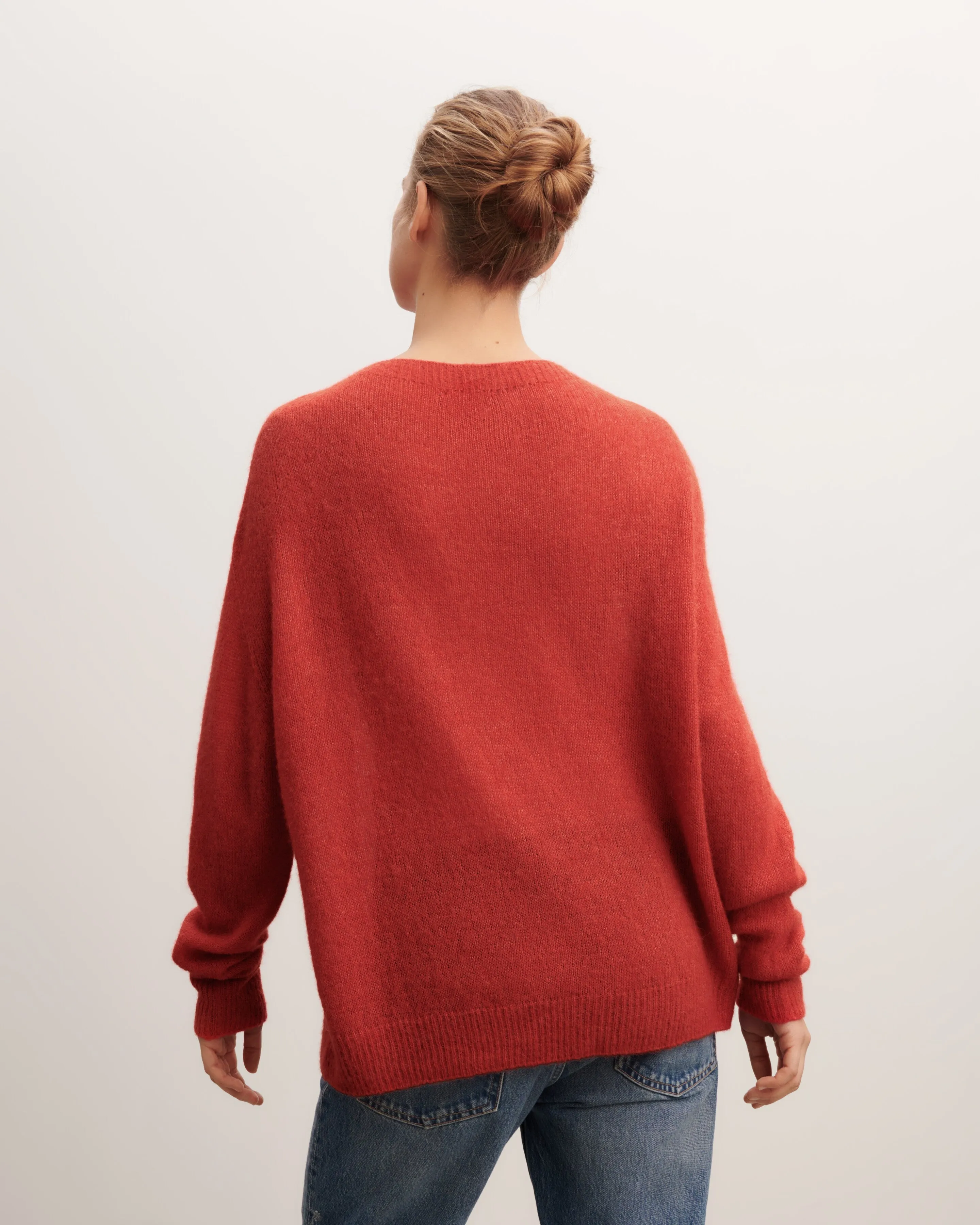 Light knit round neck pullover Eric Bompard