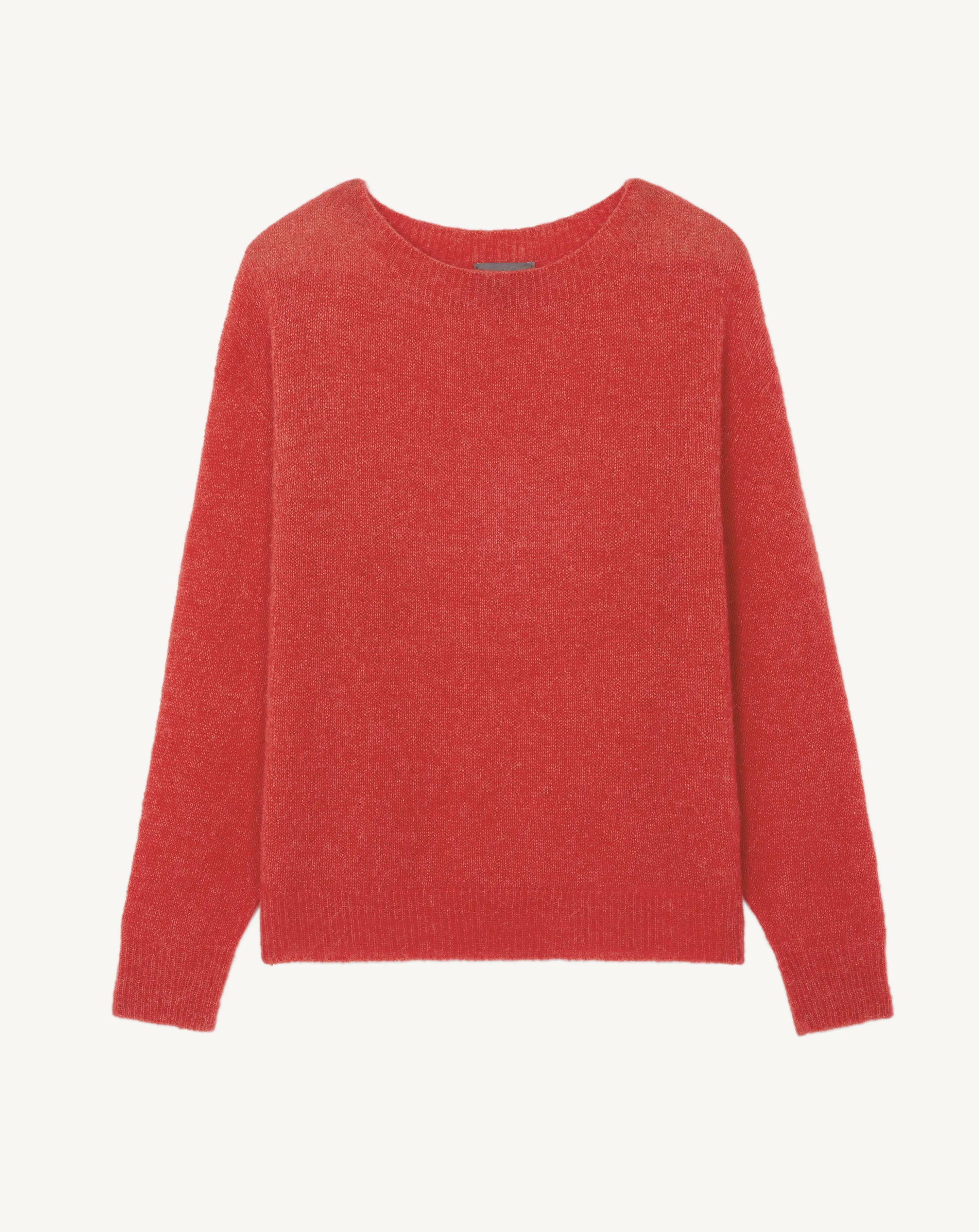 Light knit round neck pullover Eric Bompard