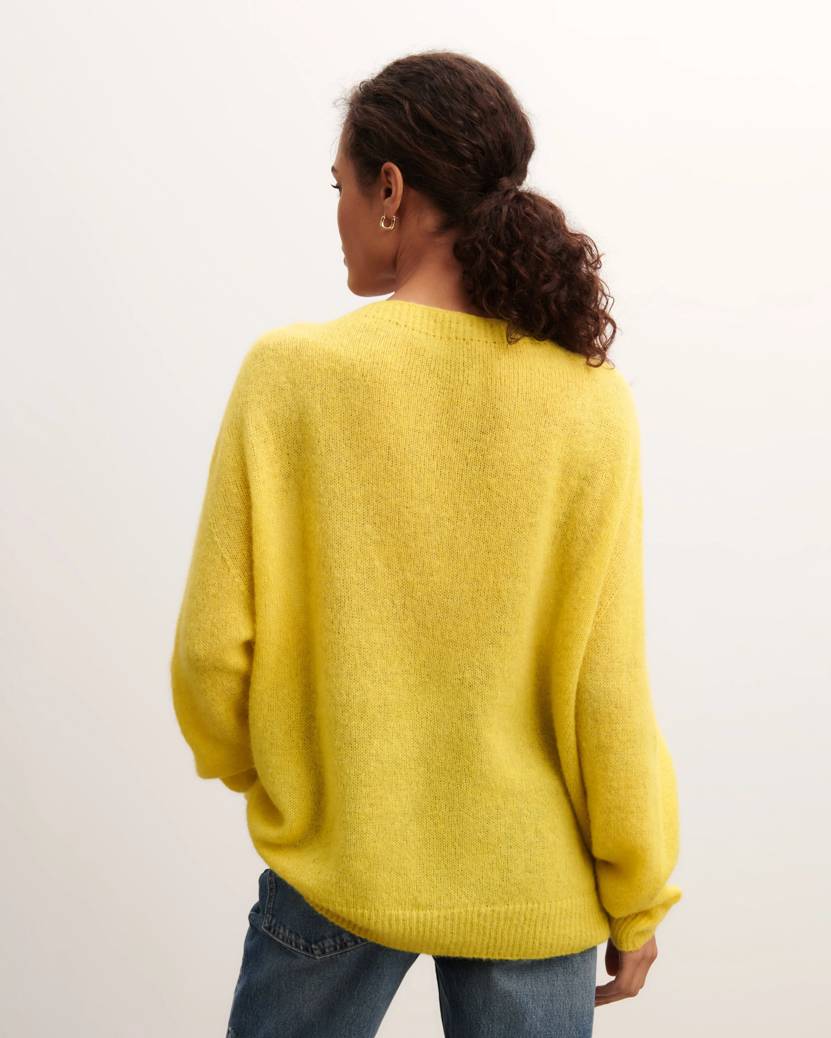 Light knit round neck pullover Eric Bompard
