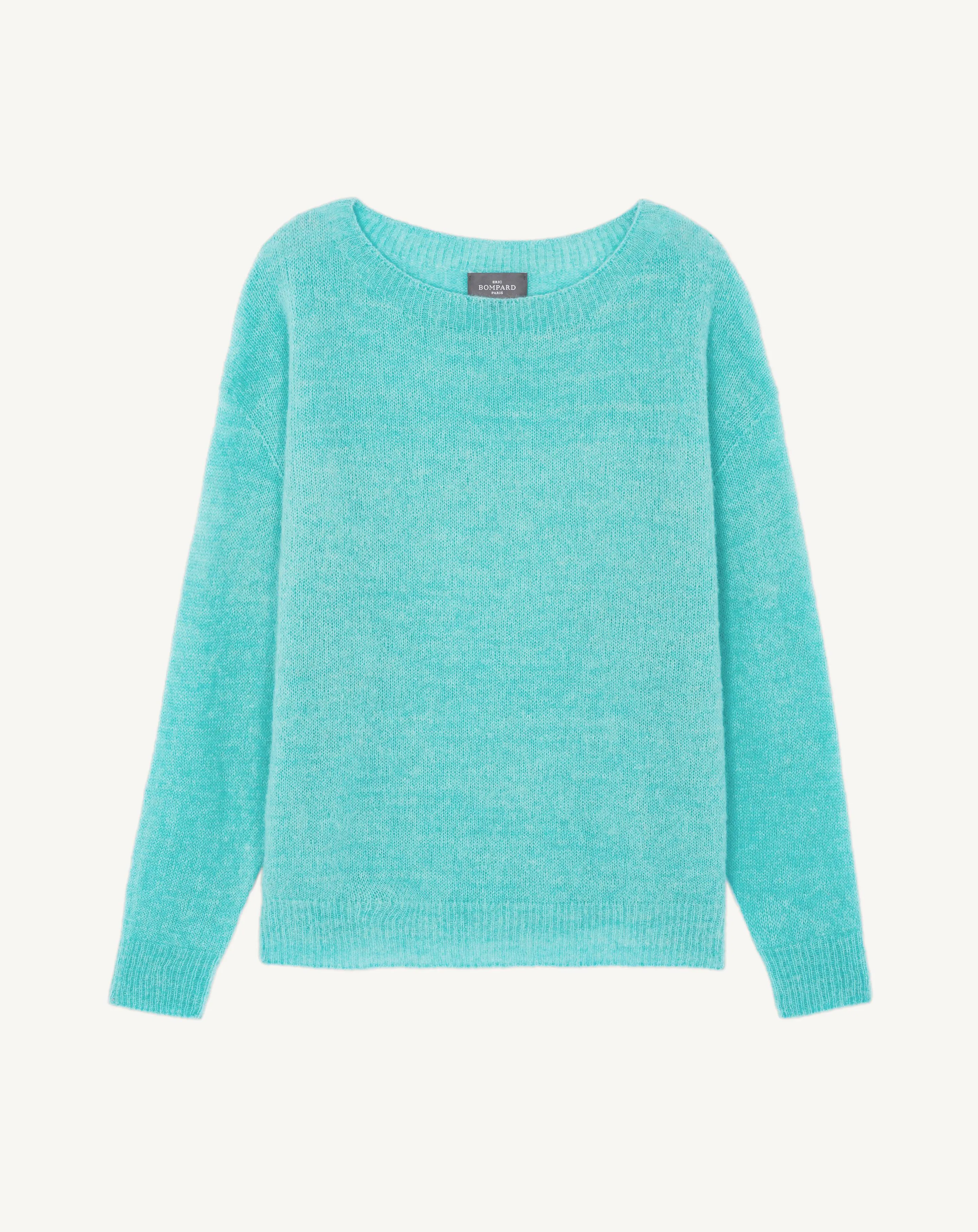 Light knit round neck pullover Eric Bompard