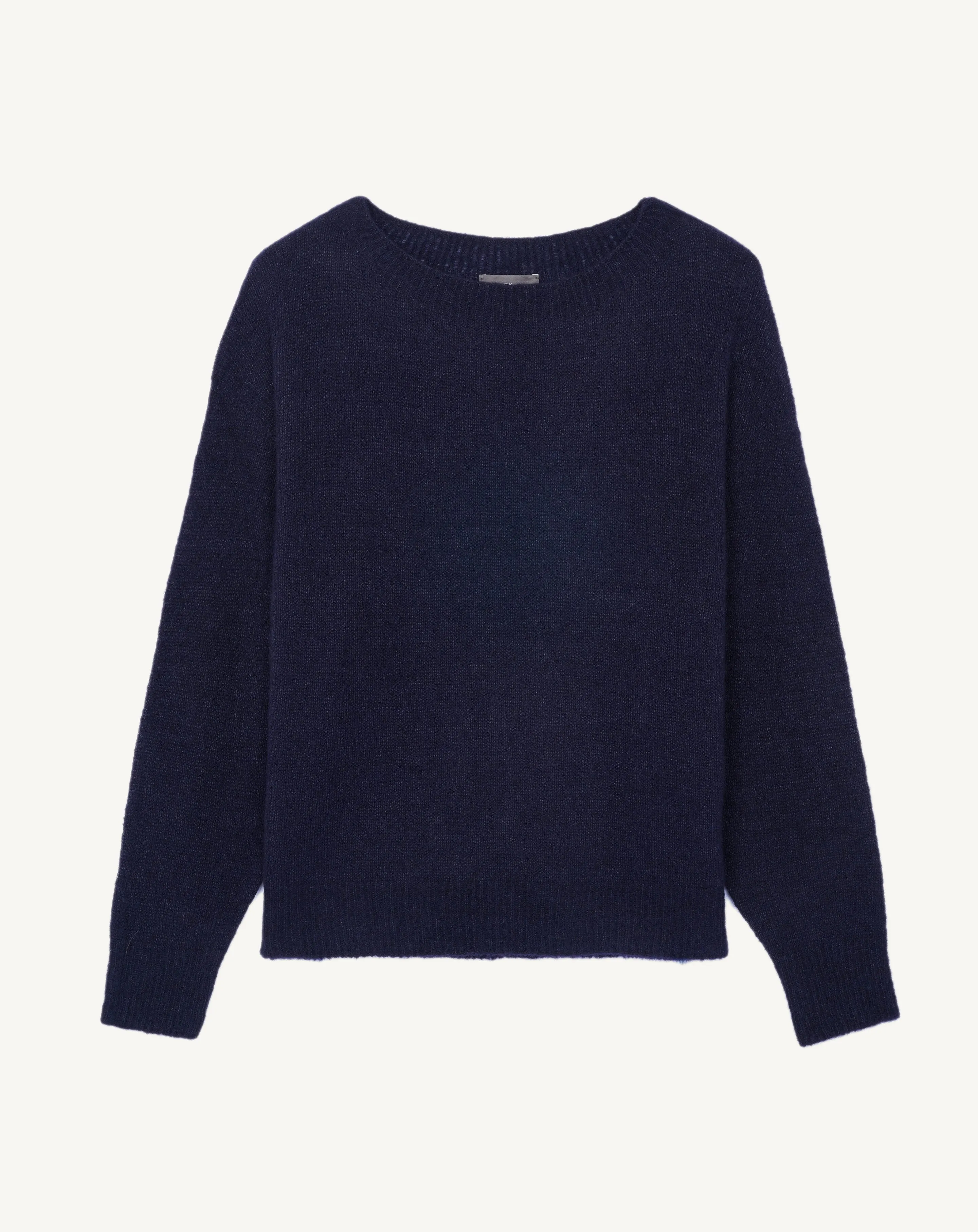 Light knit round neck pullover Eric Bompard