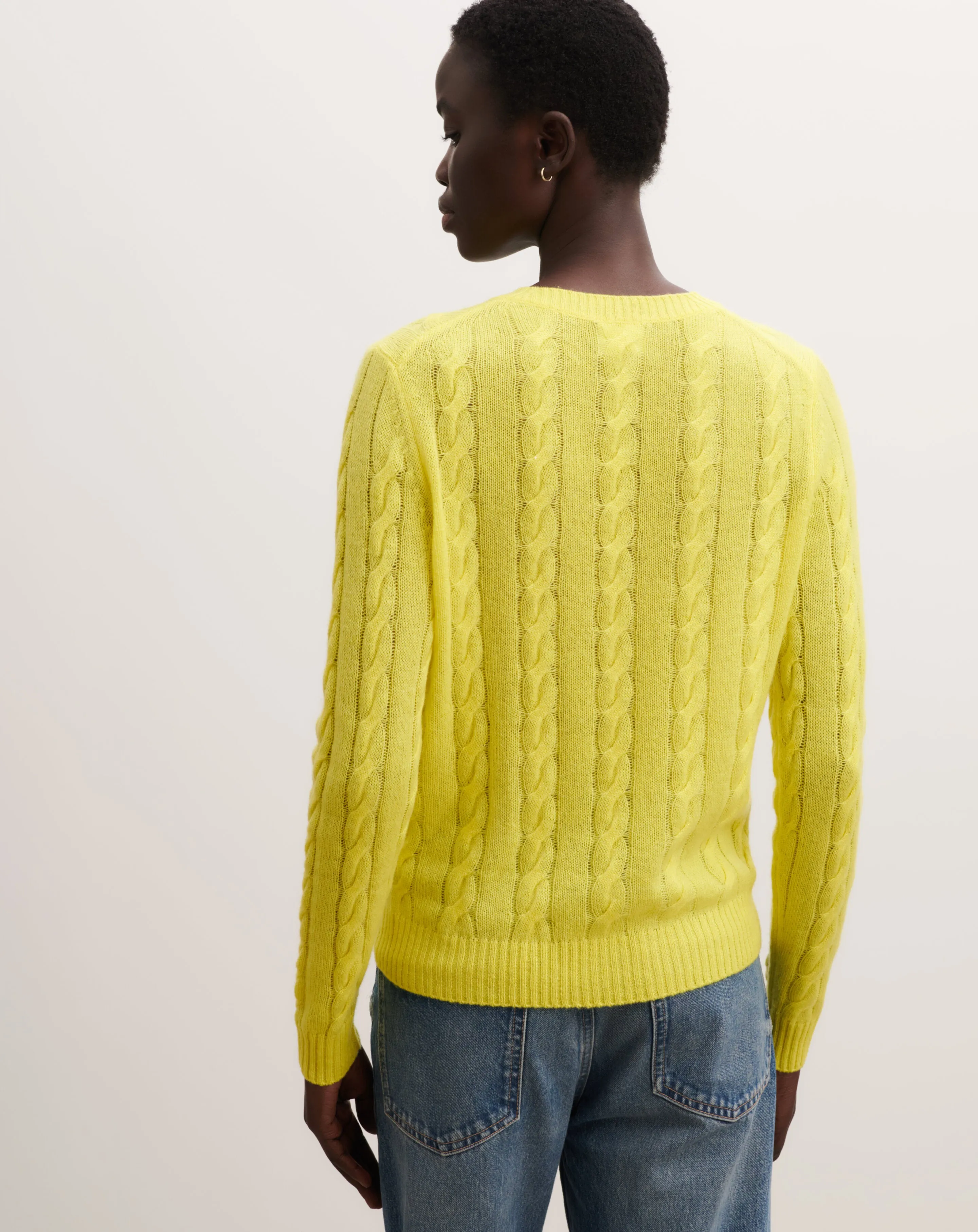 Lightweight cable pullover Eric Bompard