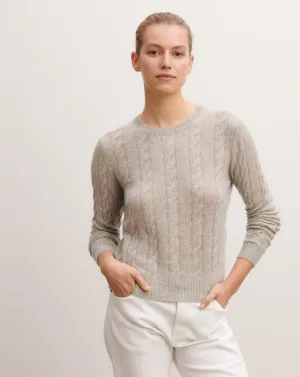 Lightweight cable pullover Eric Bompard