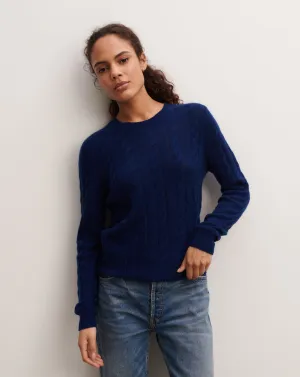 Lightweight cable pullover Eric Bompard