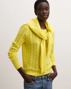 Lightweight cable pullover Eric Bompard