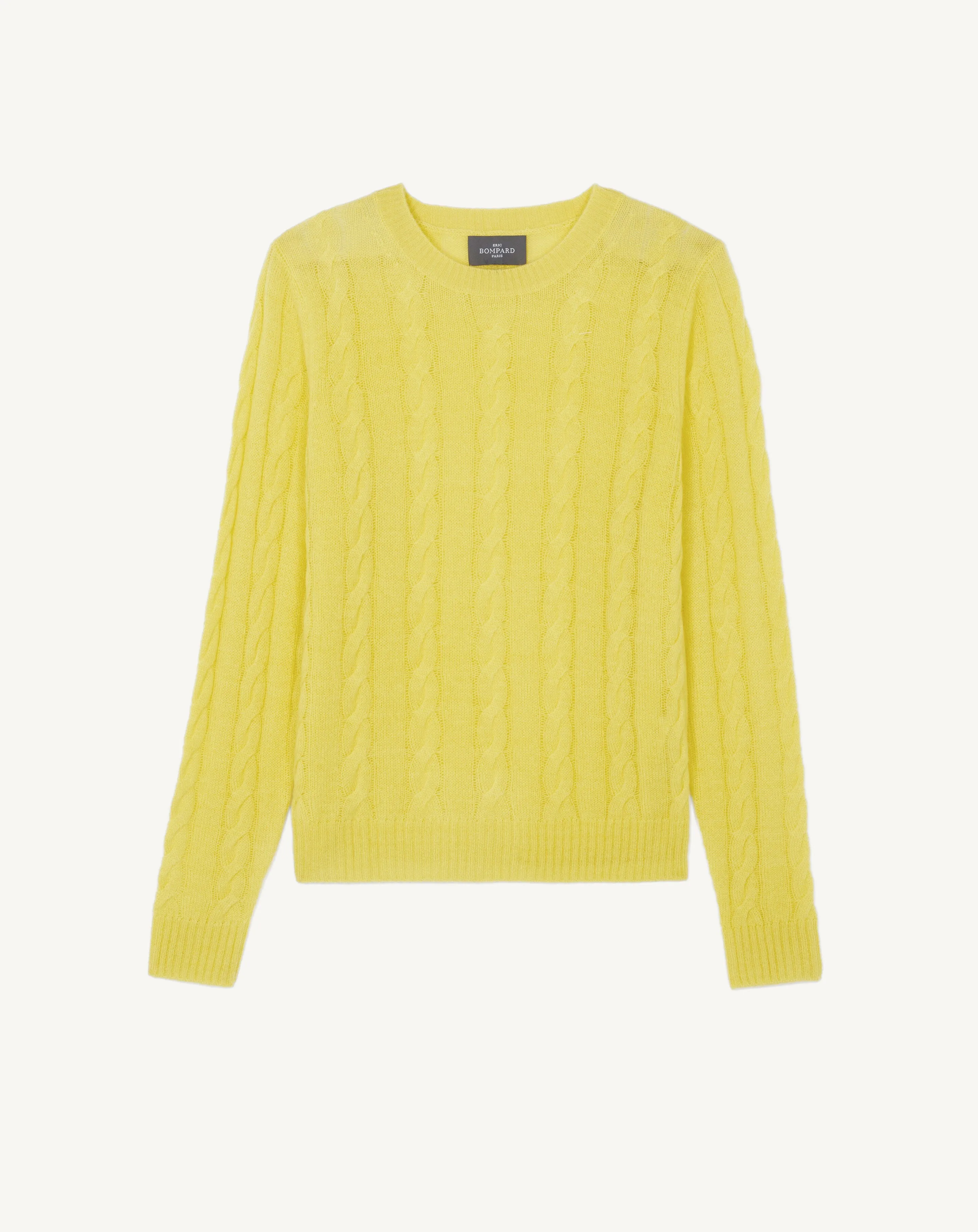 Lightweight cable pullover Eric Bompard