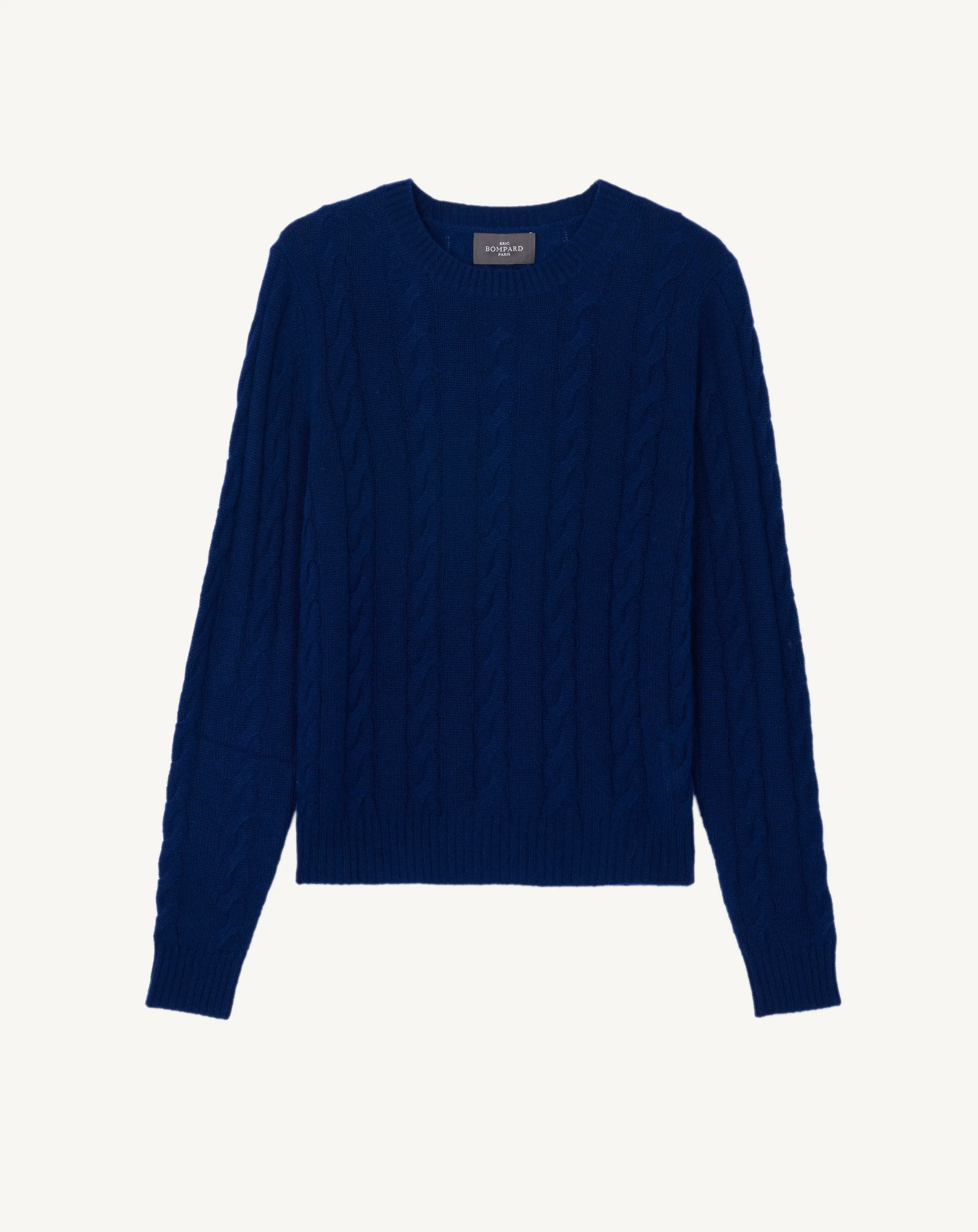 Lightweight cable pullover Eric Bompard