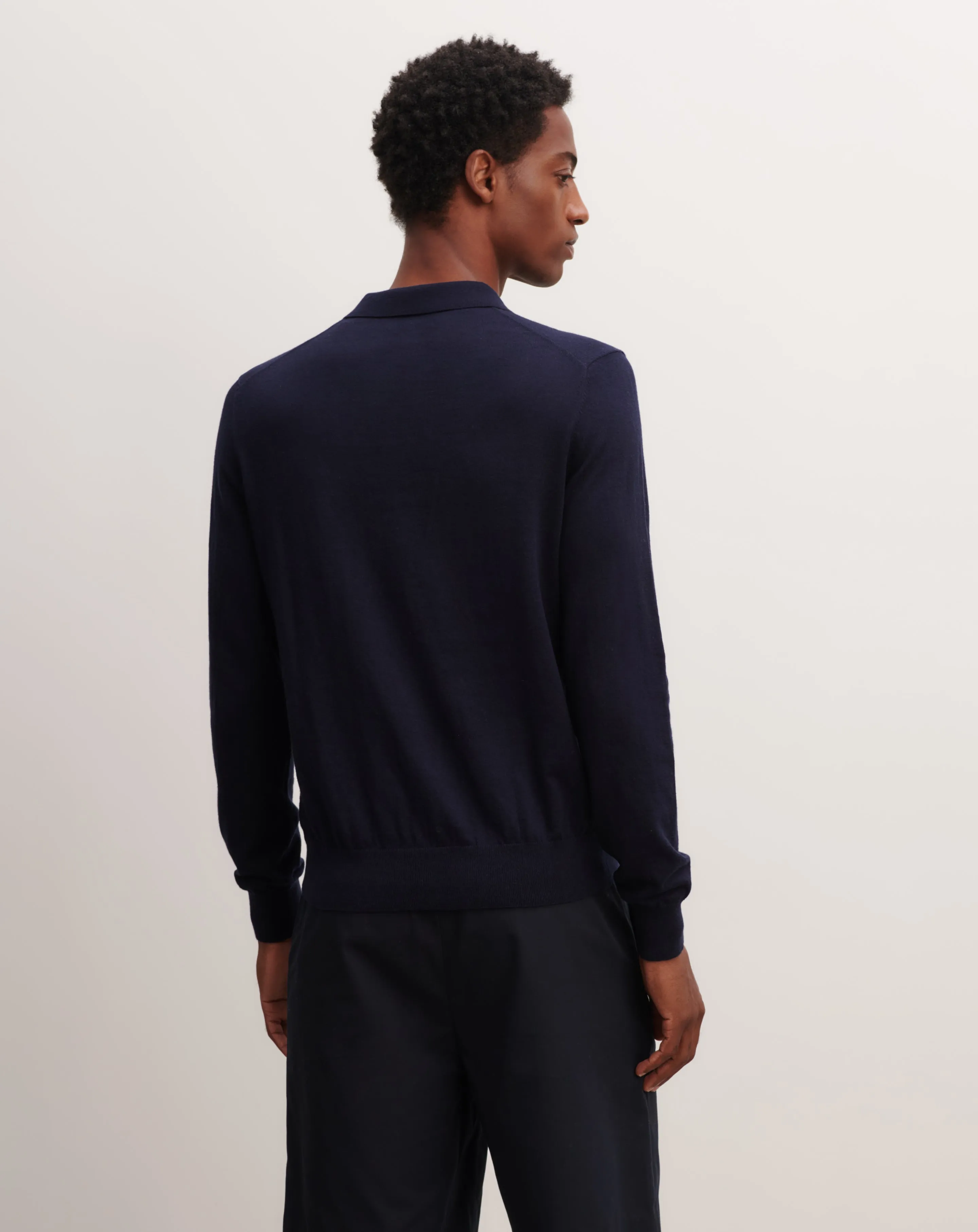 Long-sleeved polo shirt Eric Bompard