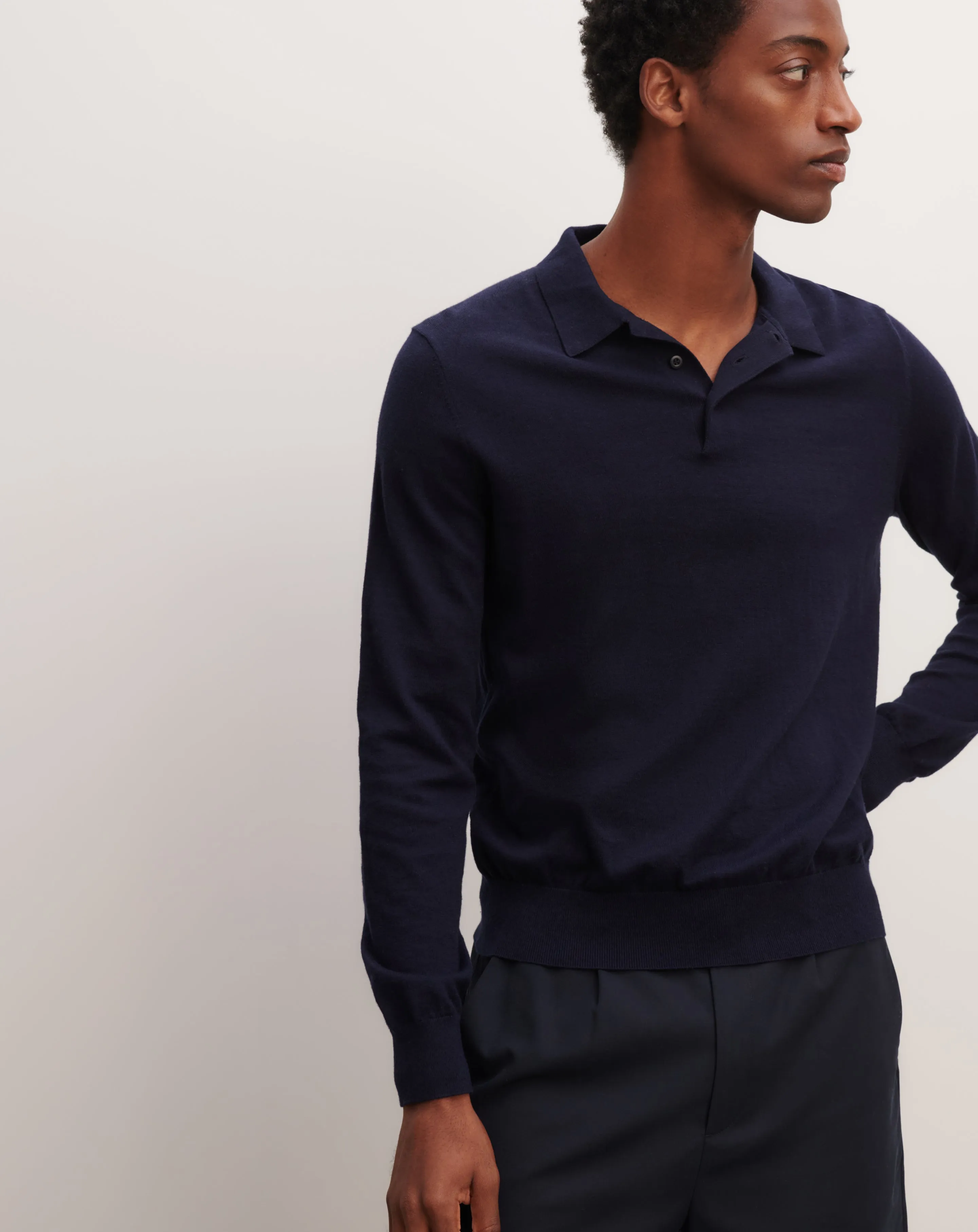 Long-sleeved polo shirt Eric Bompard