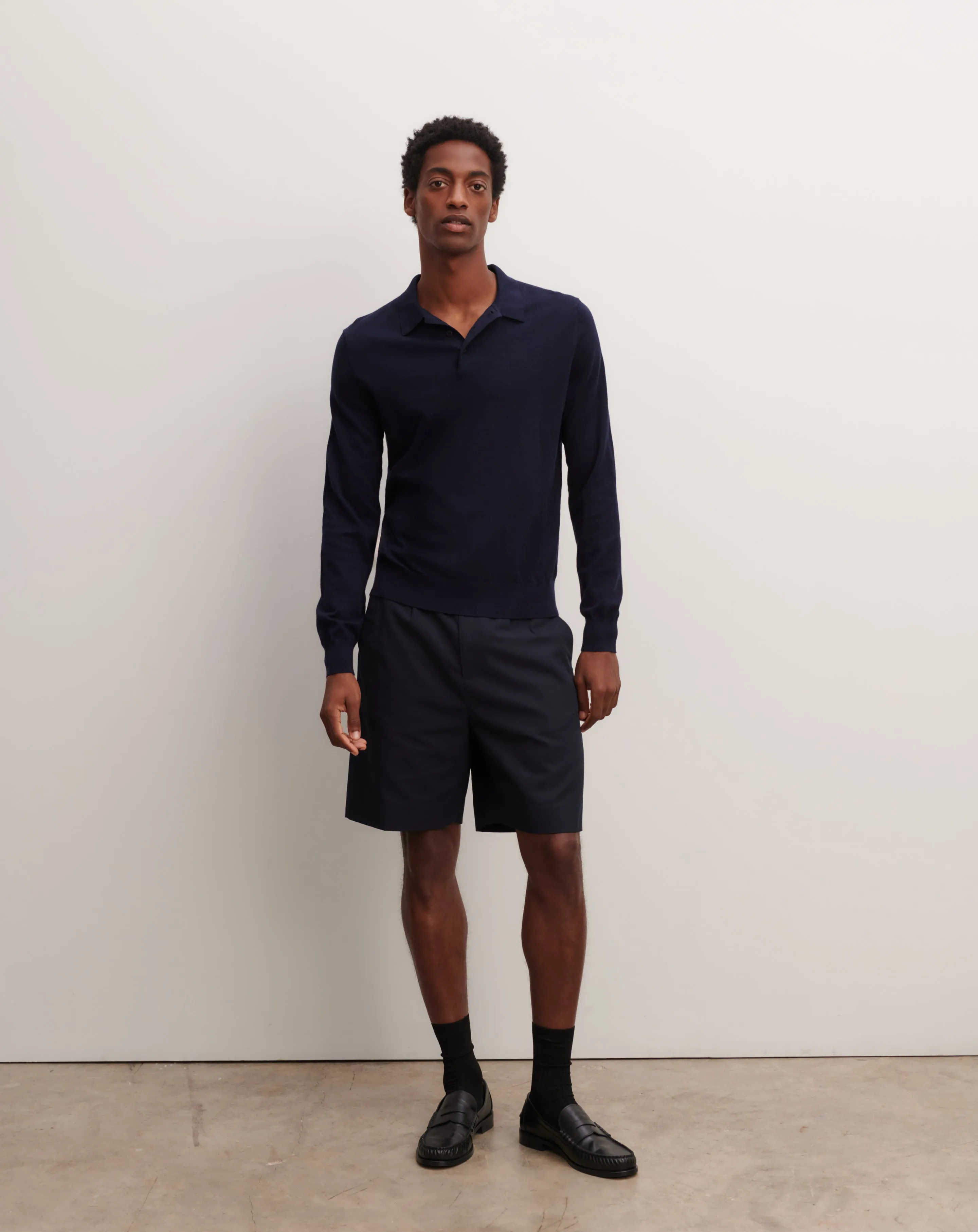 Long-sleeved polo shirt Eric Bompard