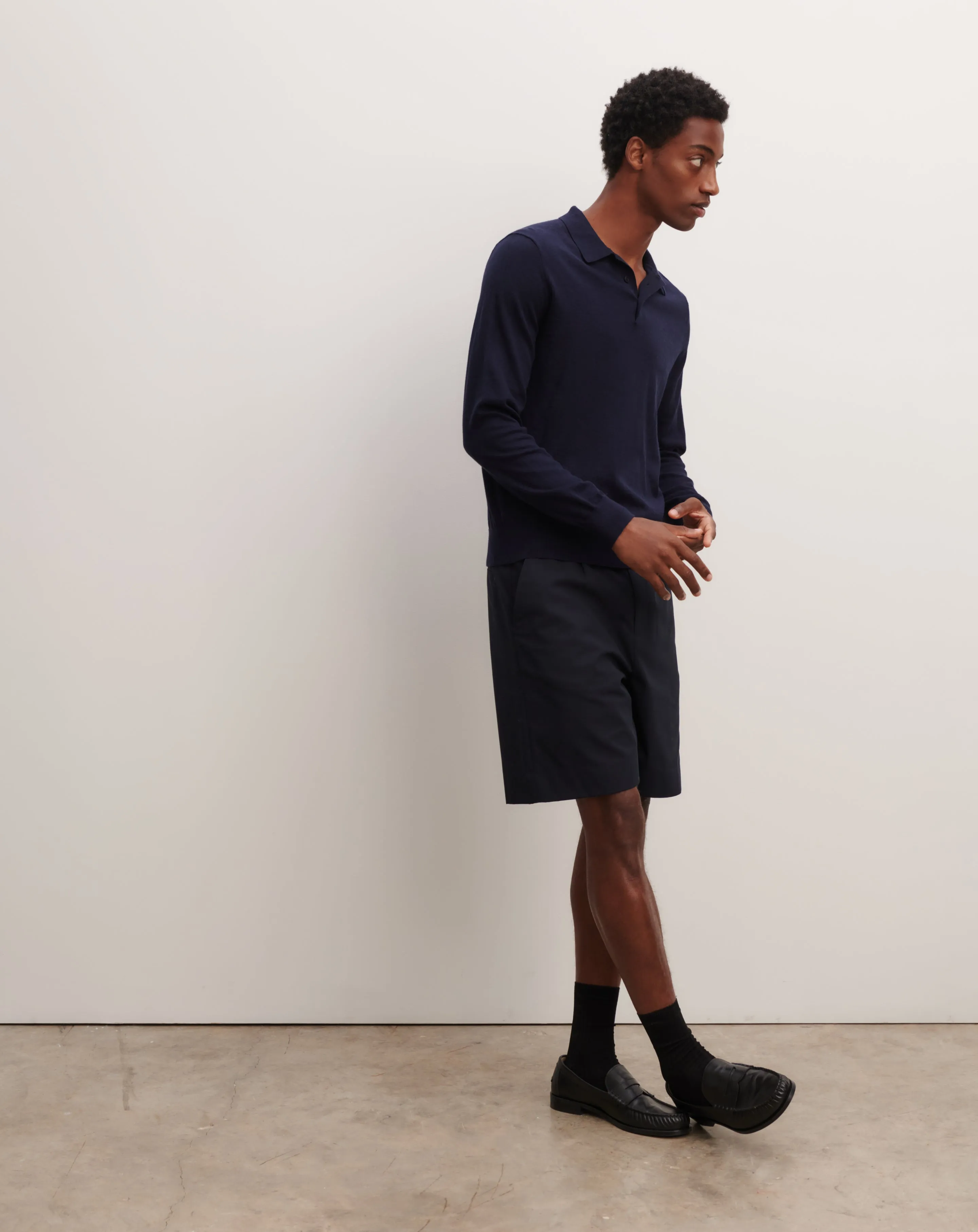 Long-sleeved polo shirt Eric Bompard