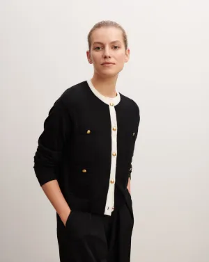Loose extrafine cardigan Eric Bompard
