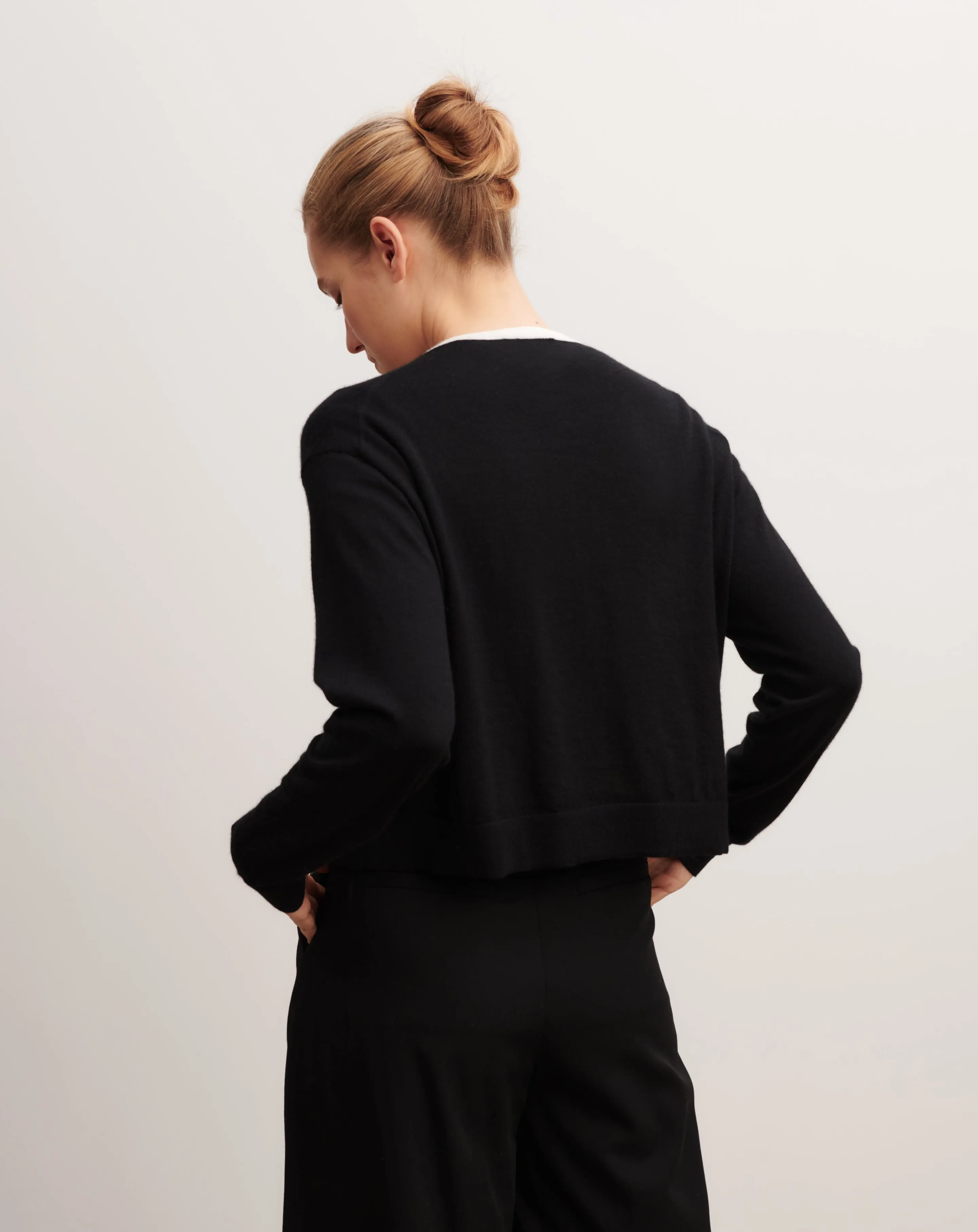 Loose extrafine cardigan Eric Bompard