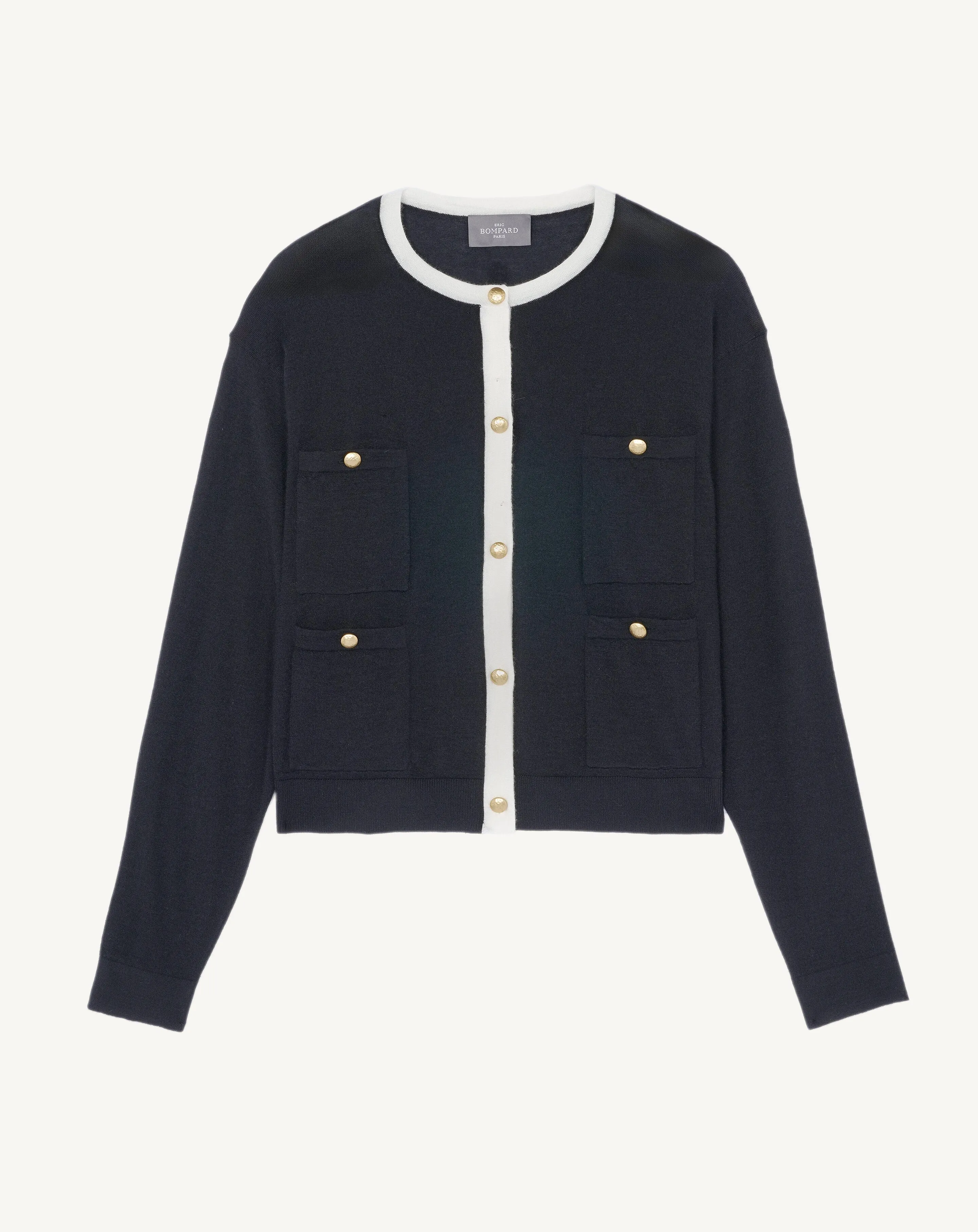 Loose extrafine cardigan Eric Bompard