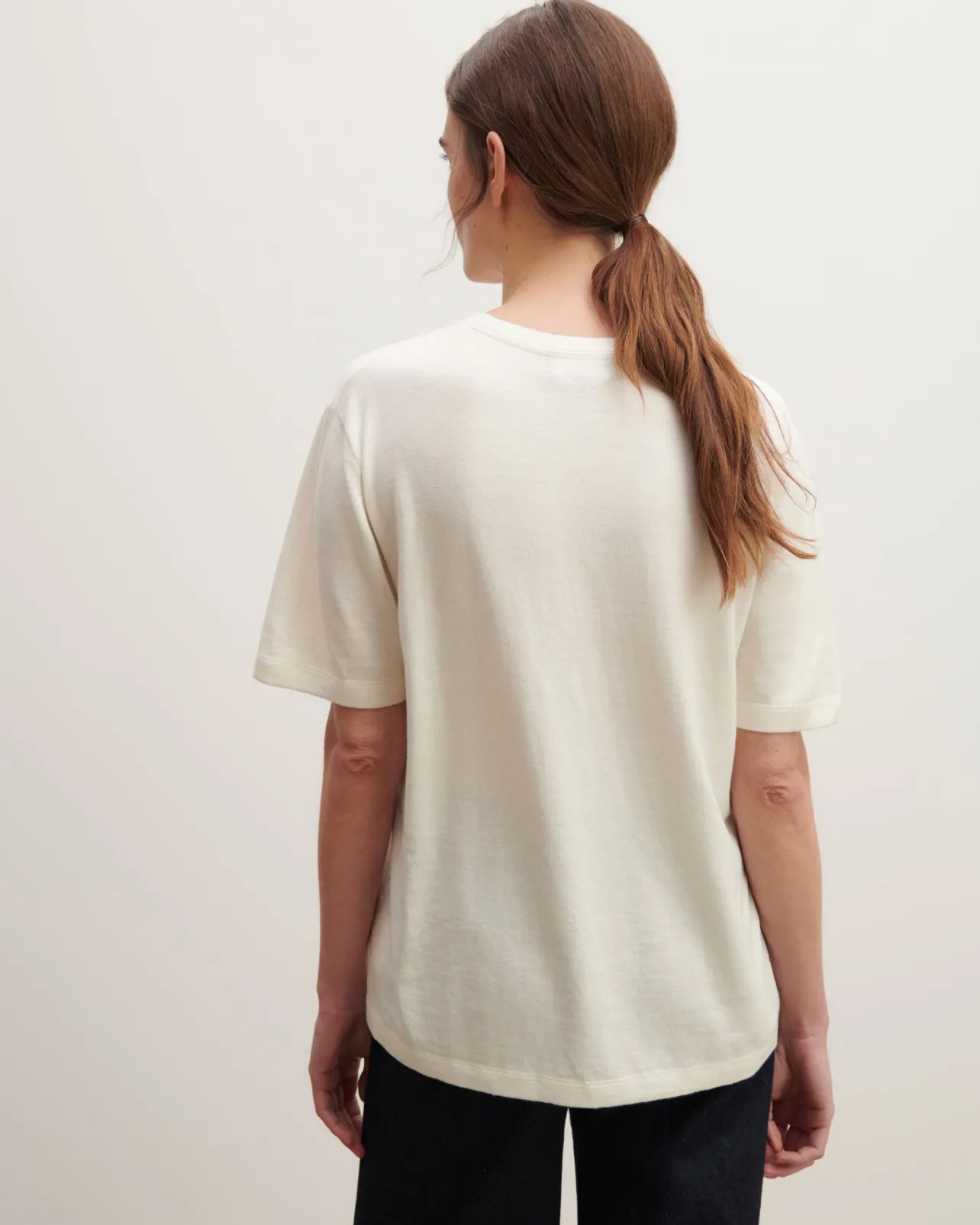 Loose extrafine t-shirt Eric Bompard