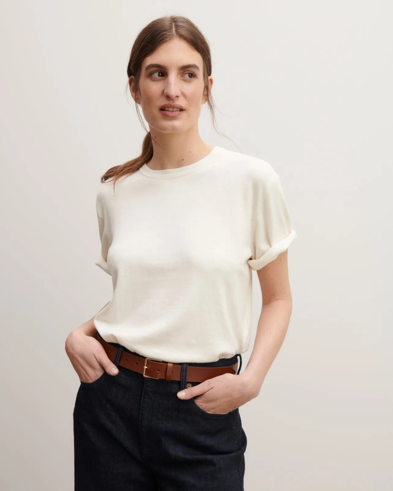 Loose extrafine t-shirt Eric Bompard