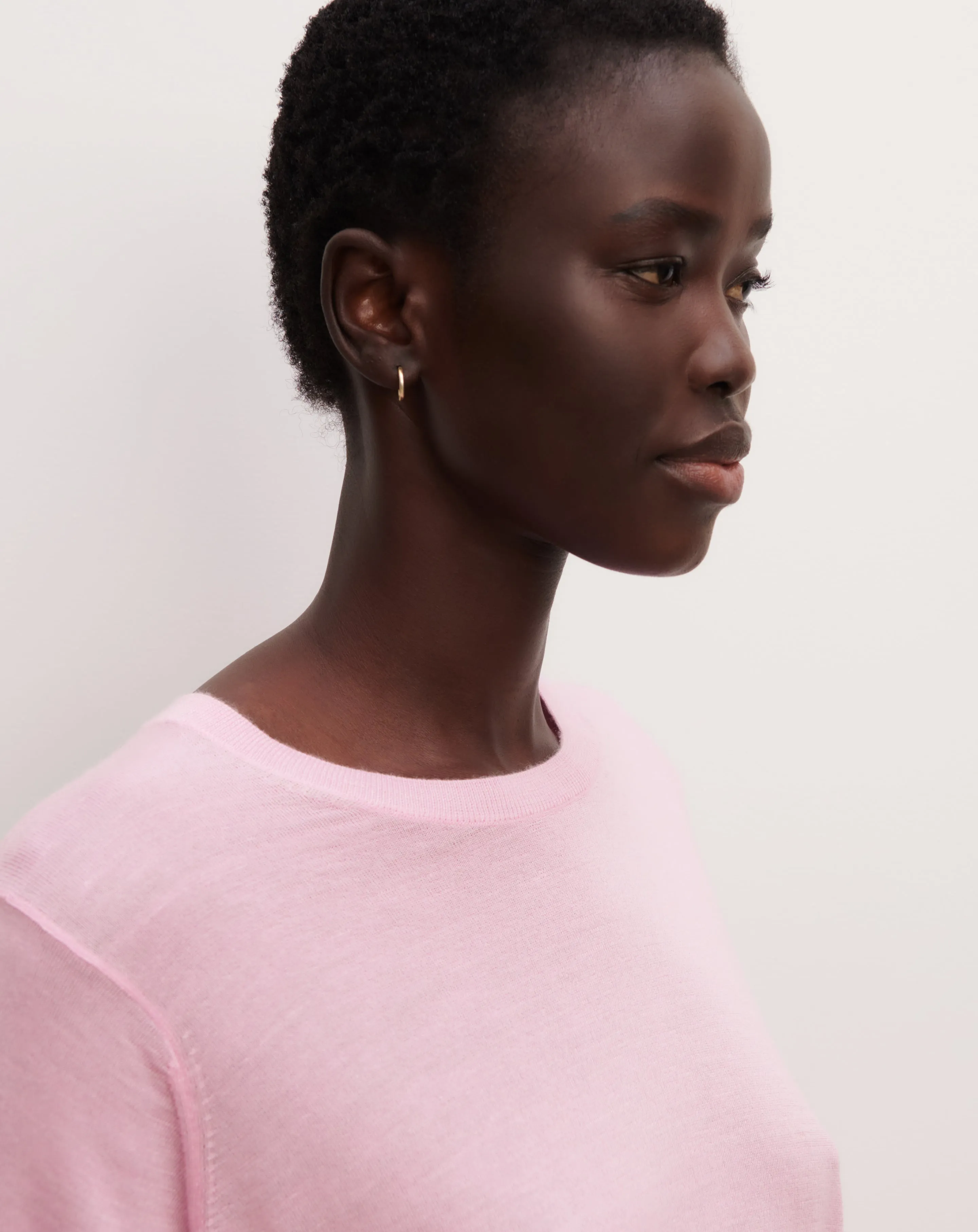 Loose round neck pullover Eric Bompard