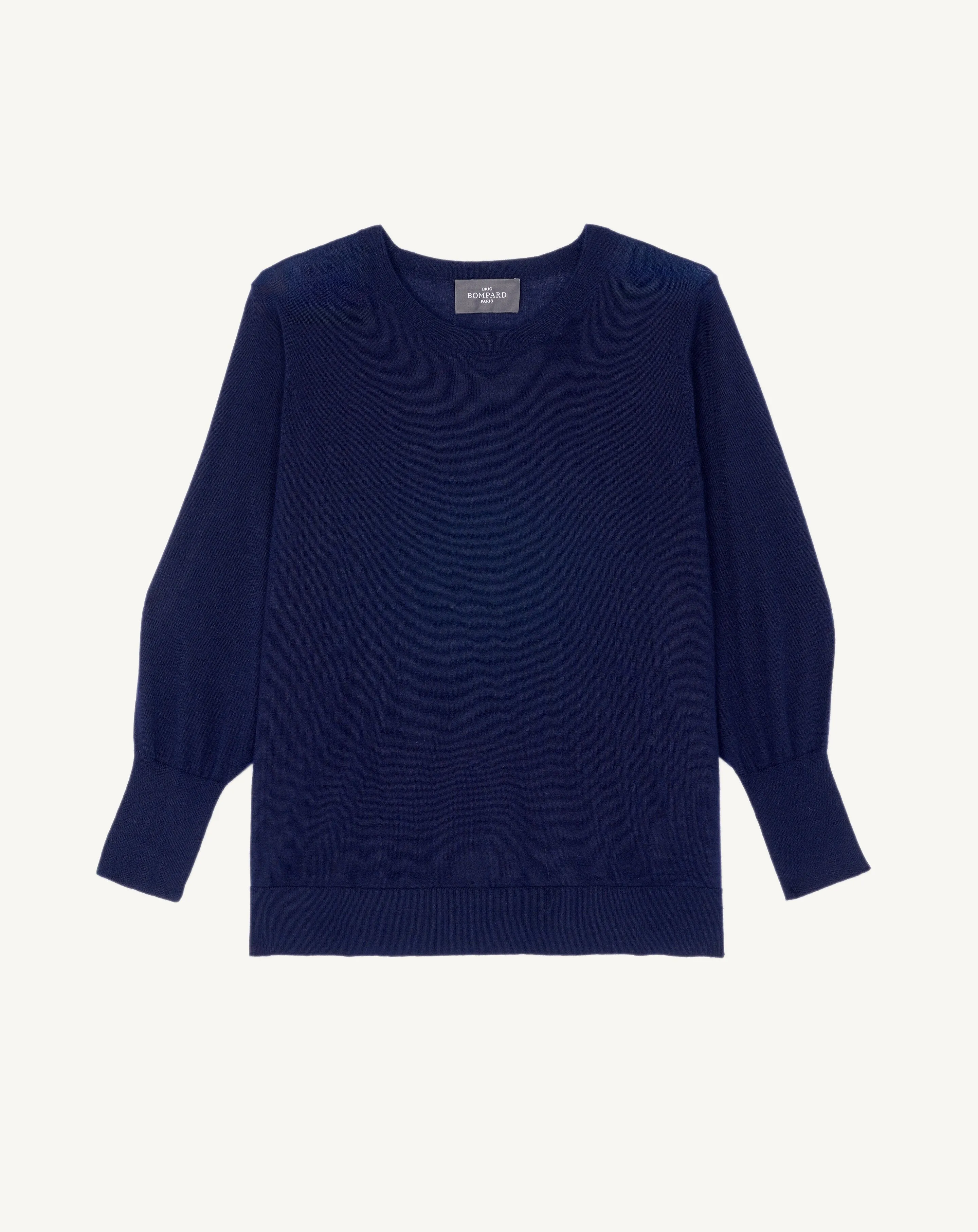 Loose round neck pullover Eric Bompard