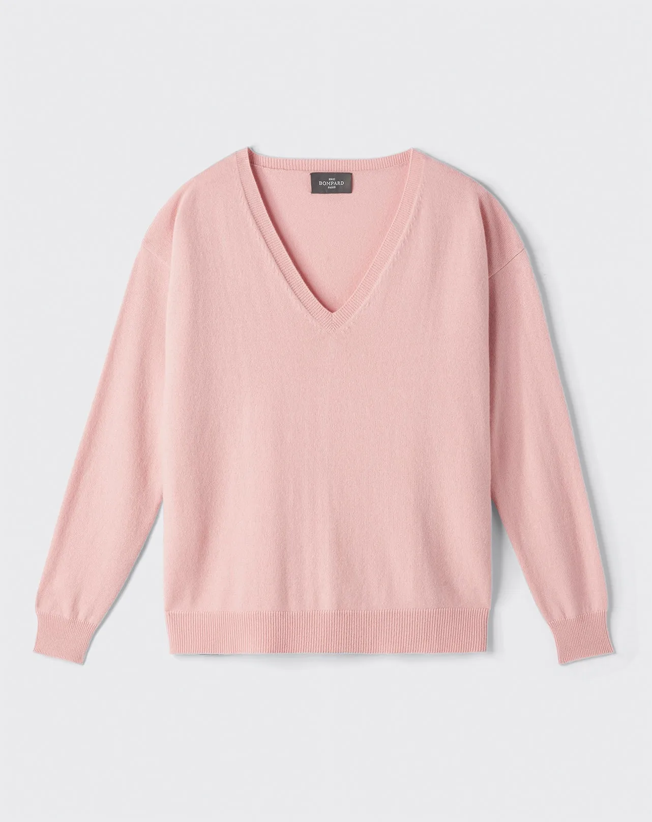 Loose V-neck pullover Eric Bompard