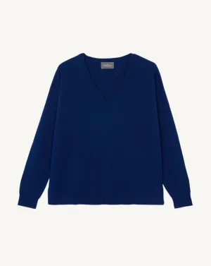 Loose V-neck pullover Eric Bompard