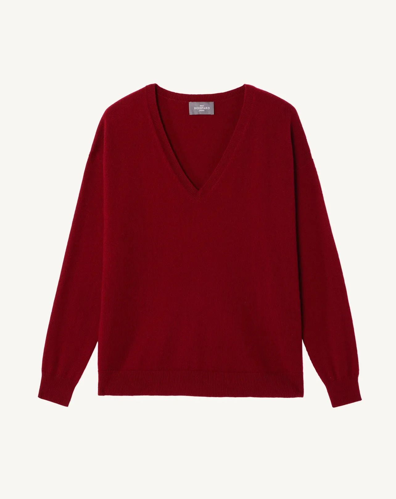 Loose V-neck pullover Eric Bompard