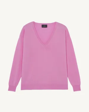 Loose V-neck pullover Eric Bompard