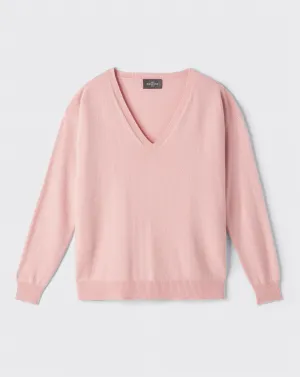 Loose V-neck pullover Eric Bompard