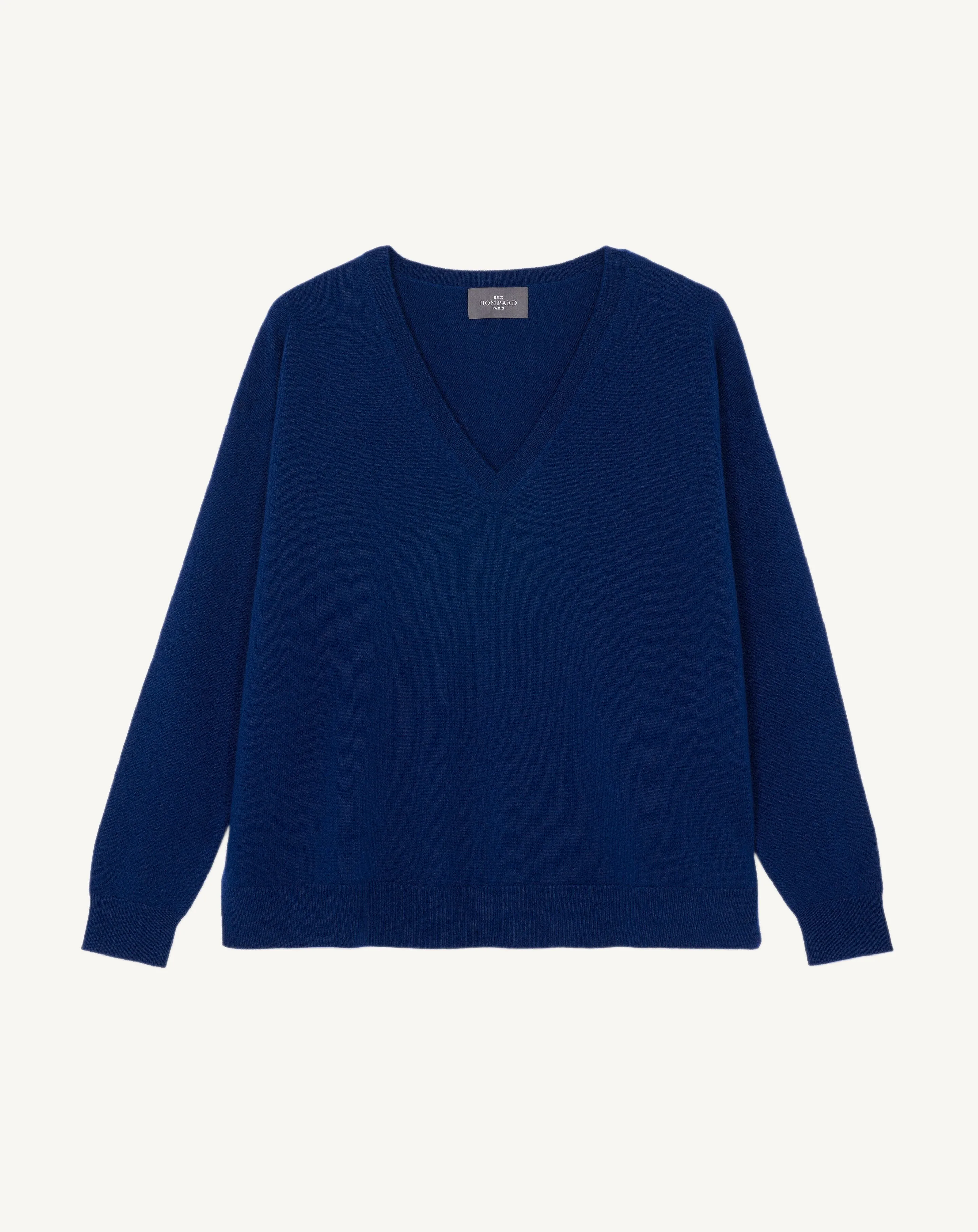 Loose V-neck pullover Eric Bompard