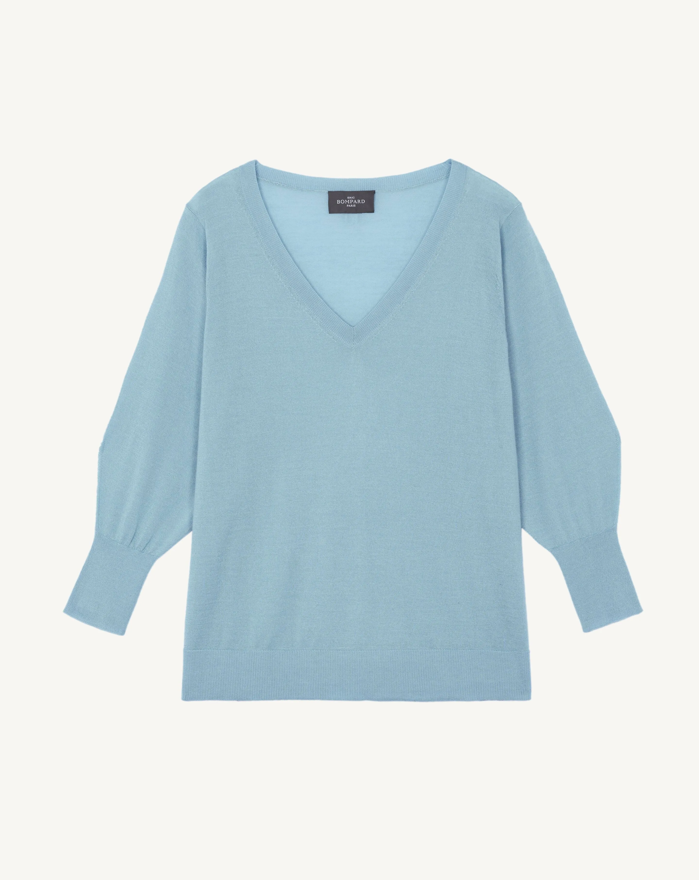 Loose V-neck pullover Eric Bompard