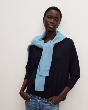 Loose V-neck pullover Eric Bompard