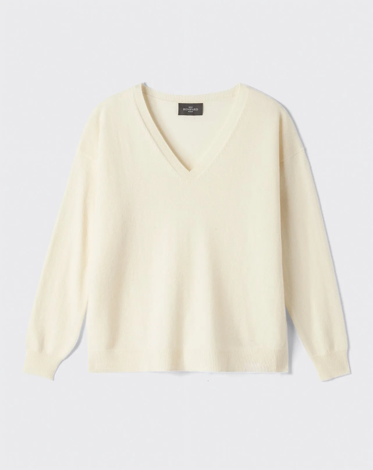 Loose V-neck pullover Eric Bompard