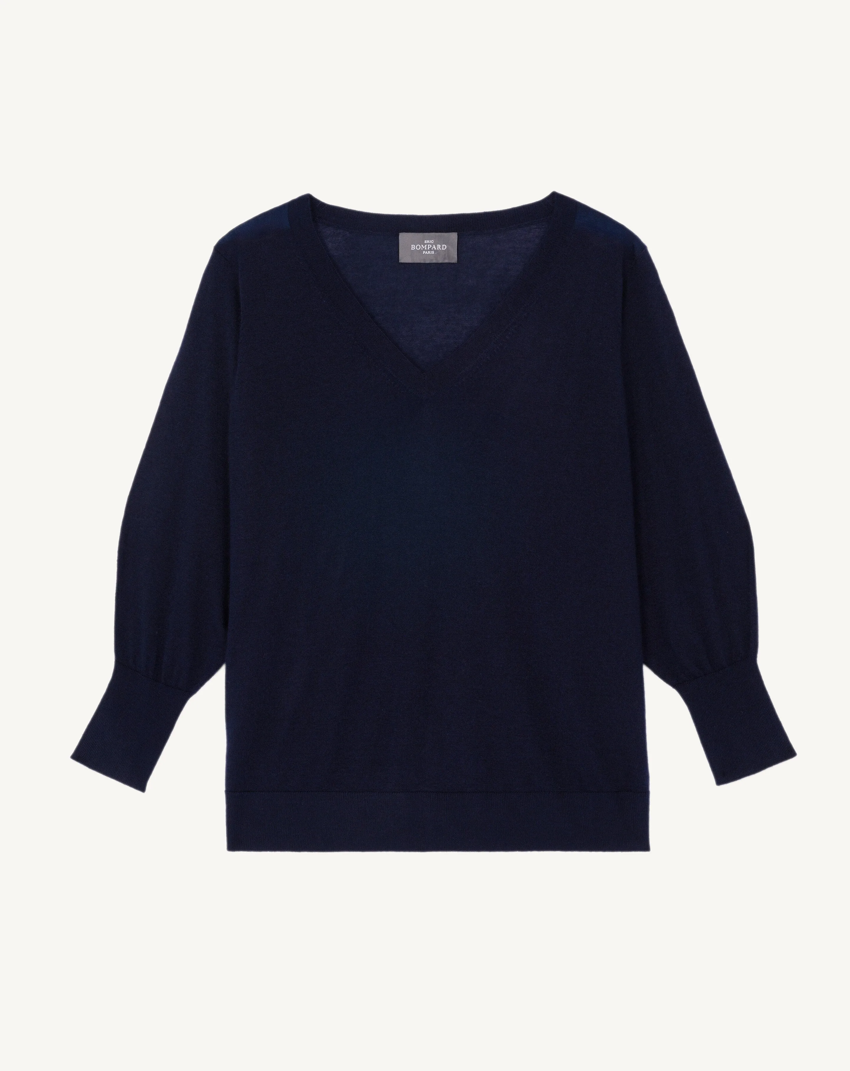 Loose V-neck pullover Eric Bompard