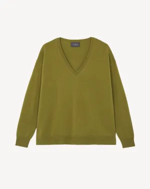 Loose V-neck pullover Eric Bompard