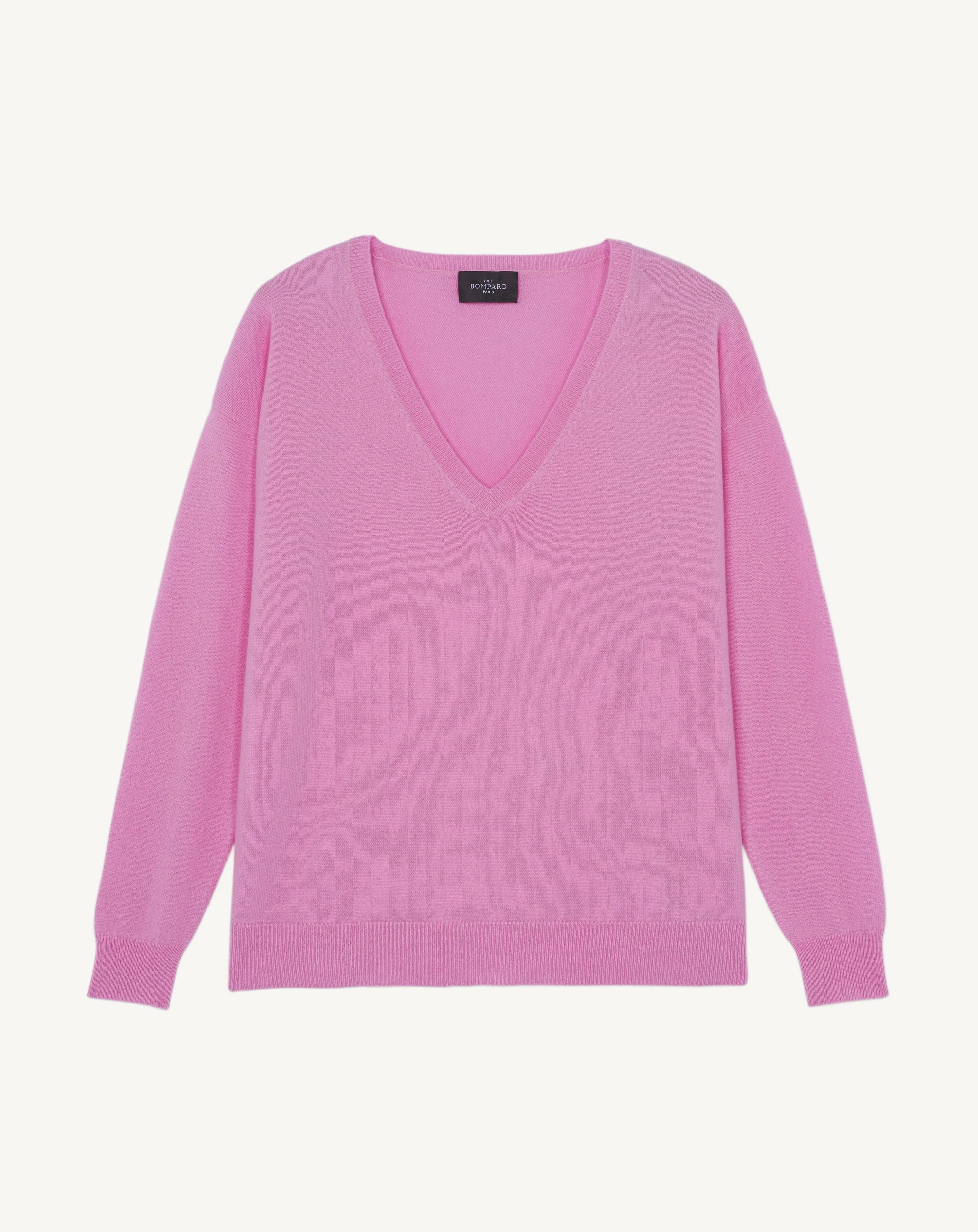 Loose V-neck pullover Eric Bompard