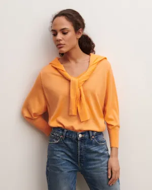 Loose V-neck pullover Eric Bompard