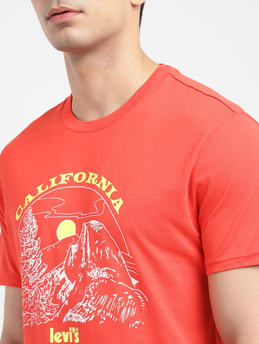 Men's Graphic Print Regular Fit T-shirt LEVI'S