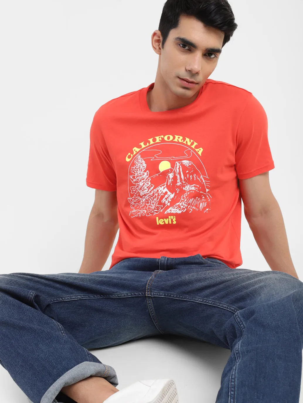 Men's Graphic Print Regular Fit T-shirt LEVI'S
