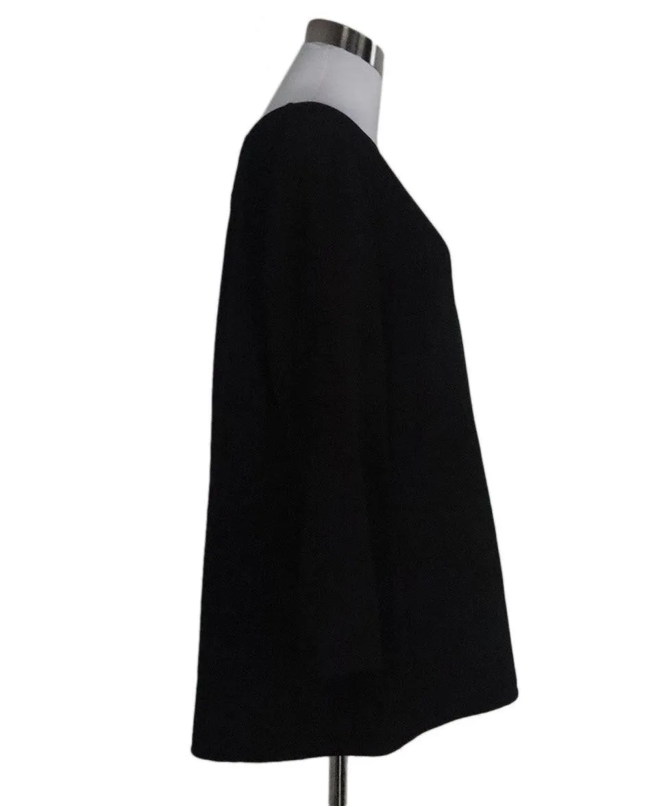 Michael Kors Black Wool Blouse sz 16