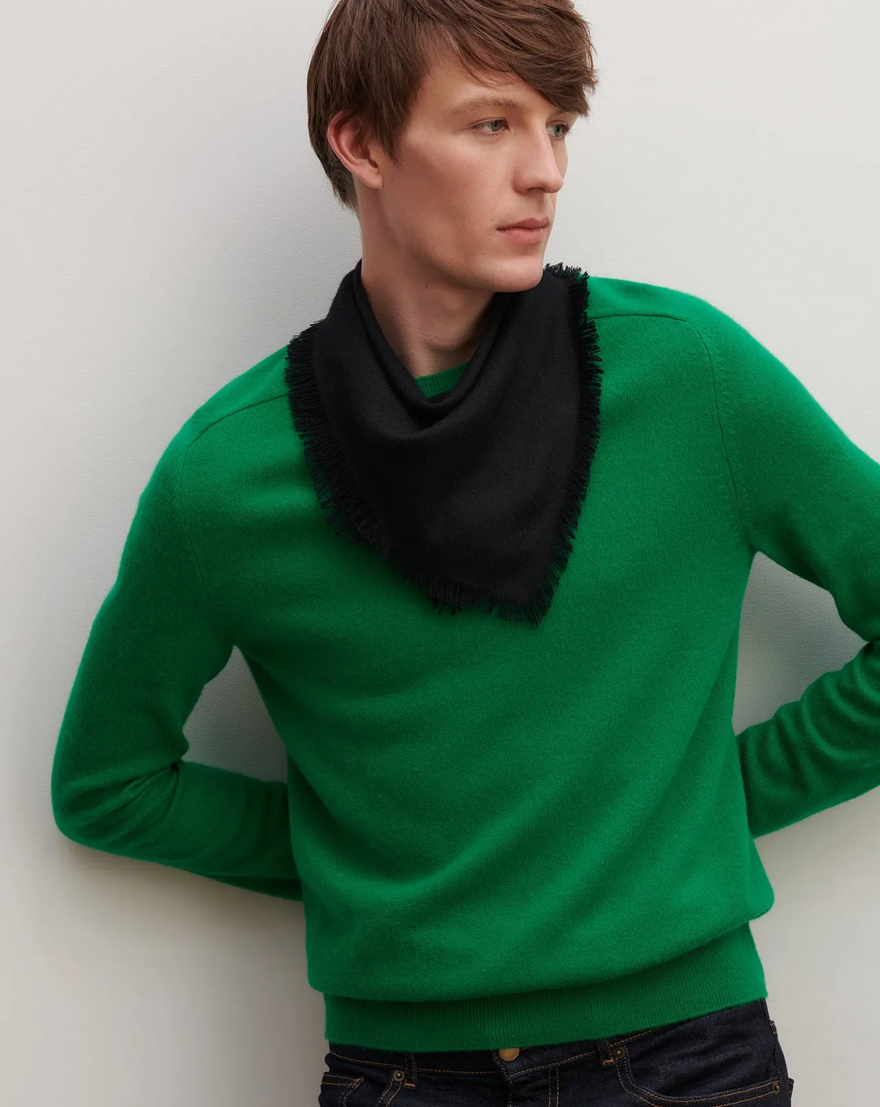 Mini twill square scarf Eric Bompard