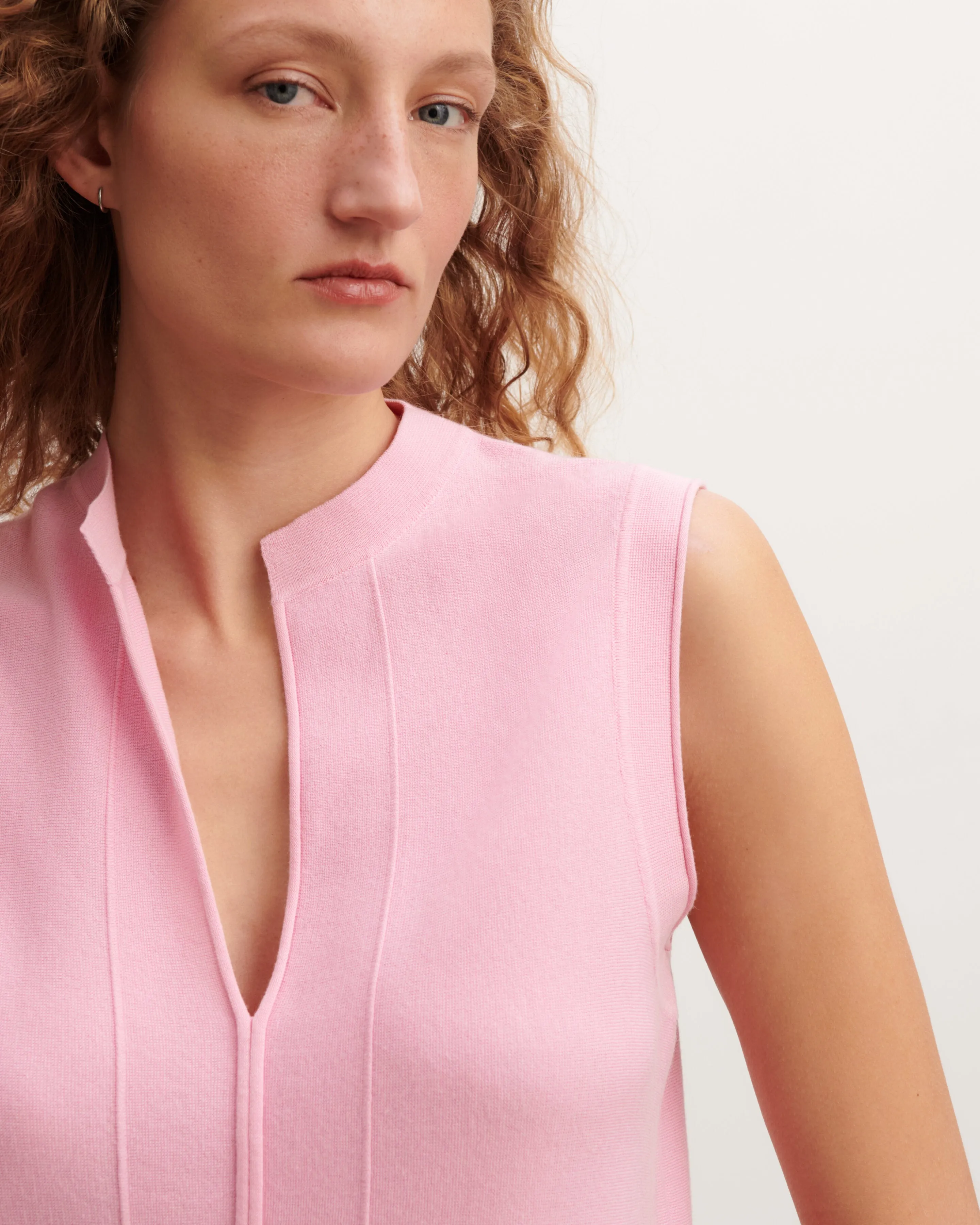 Minimalist grandad-style top Eric Bompard