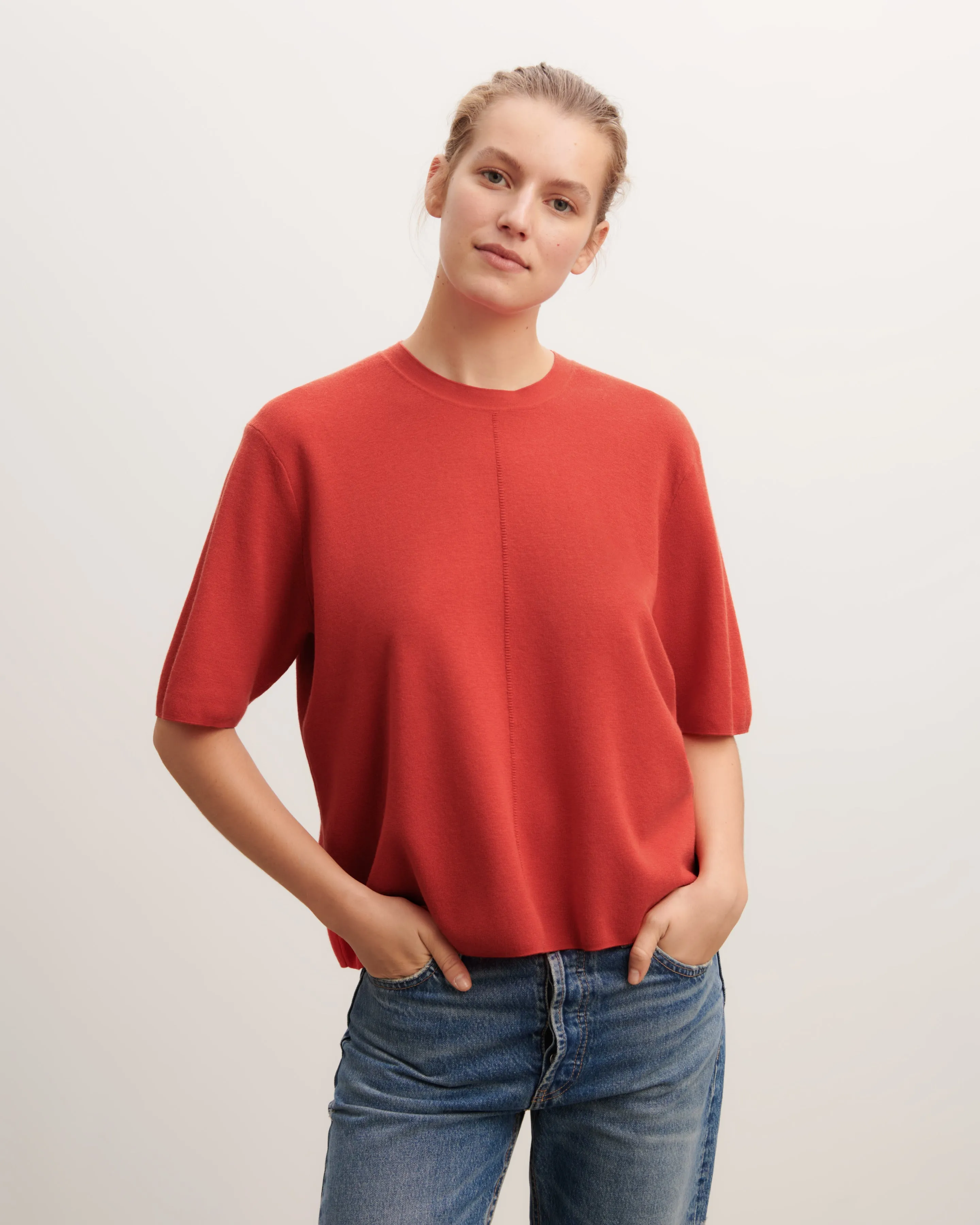 Minimalist loose T-shirt Eric Bompard