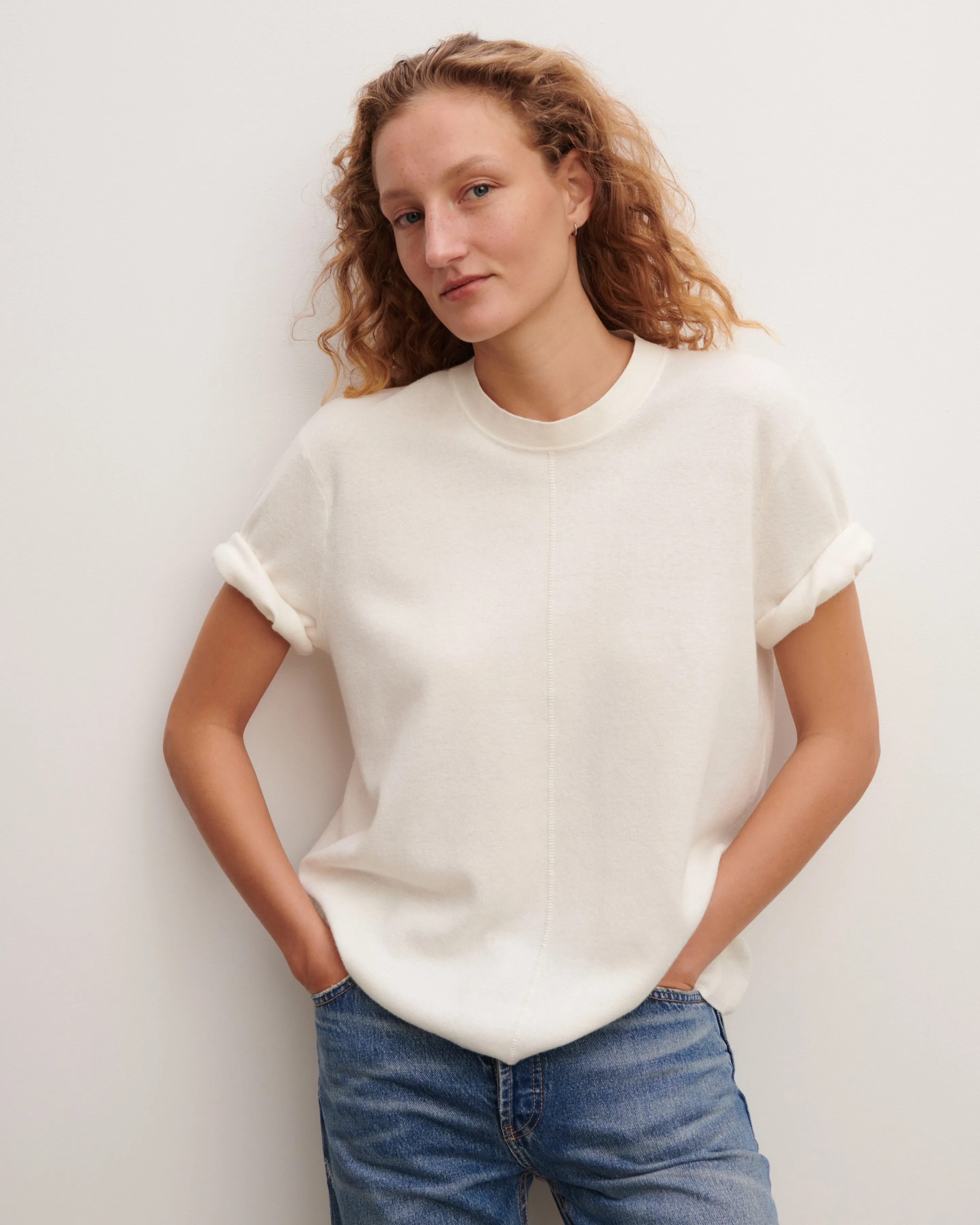 Minimalist loose T-shirt Eric Bompard