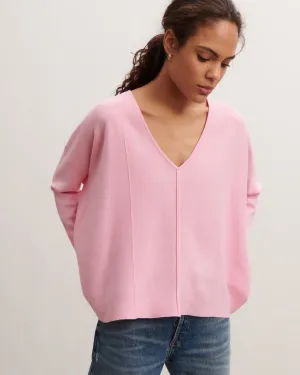 Minimalist V-neck pullover Eric Bompard