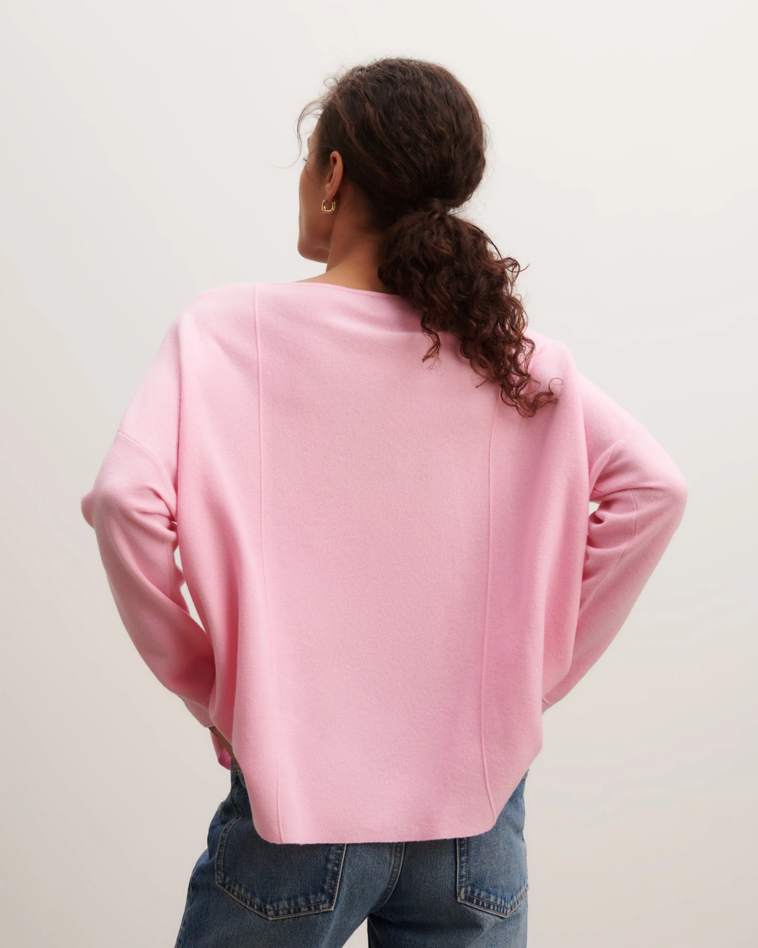 Minimalist V-neck pullover Eric Bompard