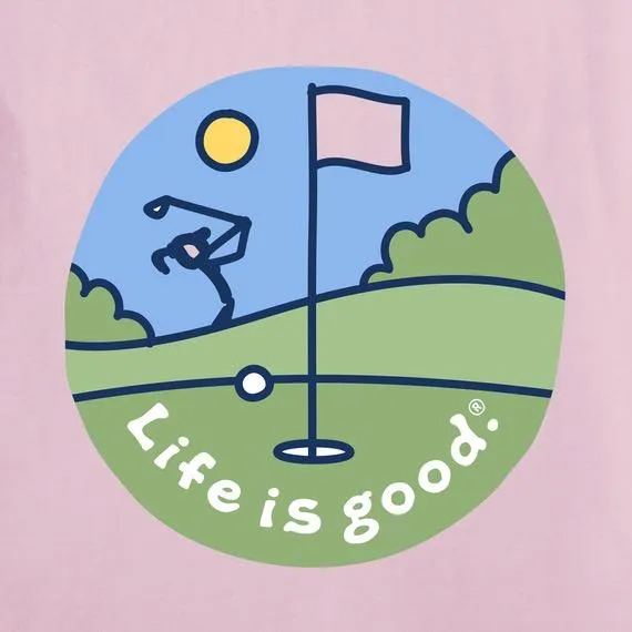 New Life is Good Women's Jackie Circle Chip Crusher Lite Tee