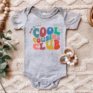 New To The Cool Cousins Club Baby Vest